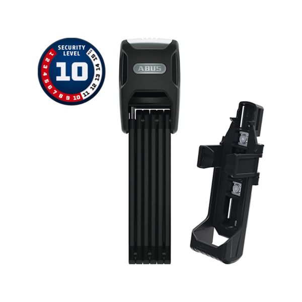 Abus BORDO ALARM XPlus 6000KA/90 + Halter Faltschloss (90 cm | schwarz)