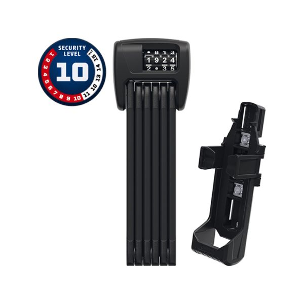 Abus BORDO Combo 6000C/90 Kombinations-Faltschloss (90 cm | schwarz)