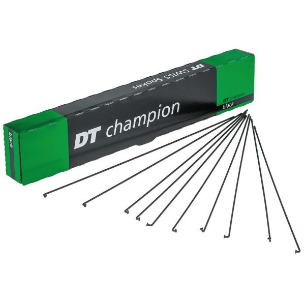 DT Swiss Champion M Speiche (2x270mm | schwarz | Niro | ohne Nippel | 100 StÃ¼ck)