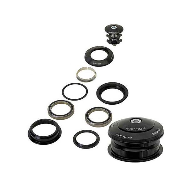 Messingschlager Neco Steuersatz (1 1/8" Ahead | semi-integrated | schwarz)