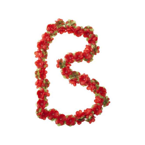 Basil Garland Dekorblume (rot)