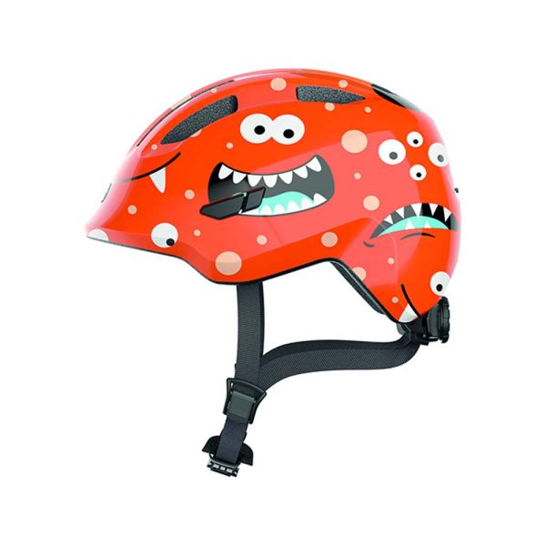 Abus Smiley 3.0 Fahrradhelm Kinder (orange monster)