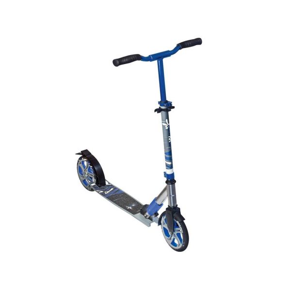 Muuwmi Scooter Deluxe (grau / blau | 205mm)