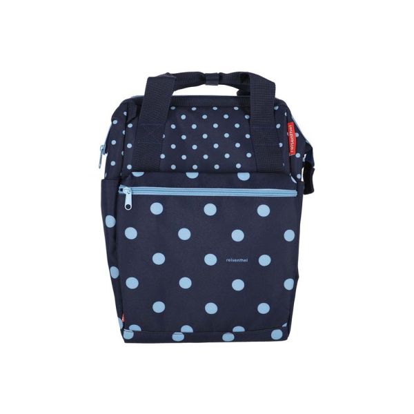 KLICKfix ROOMY GT GepÃ¤cktrÃ¤gertasche (12 Liter | mixed dots blue)