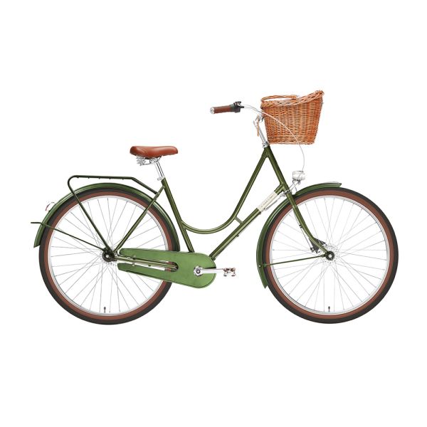 Creme HolyMoly Doppio City Fahrrad (28â€œ | mud green)-53 cm