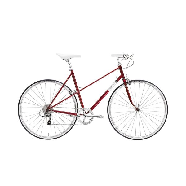 Creme Echo Mixte Uno City Fahrrad (28â€œ | vampirrot)-55 cm