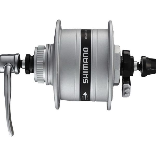 Shimano Vorderrad Nabendynamo A-DH3D37 3W 100mm 36 Loch Centerlock SNSP