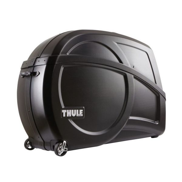 Thule Fahrtransportkoffer Round Transit mit integrierten MontagestÃ¤nder