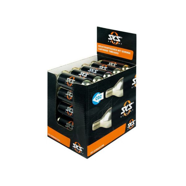 SKS CO2-Kartuschendisplay 25 Kartuschen lose (mit Gewinde)