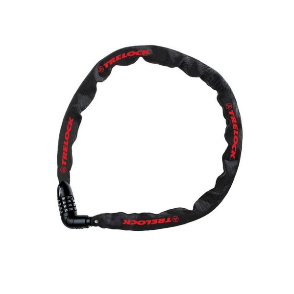 Trelock Kettenschloss Kombi 110cm Ã˜4mm BC 115/110/4 ohne Halter