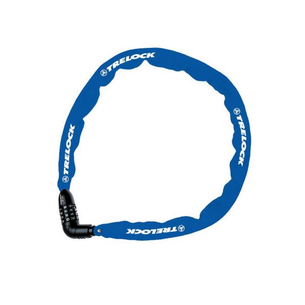 Trelock Kettenschloss Kombi 110cm Ã˜4mm BC 115/110/4 ohne Halter