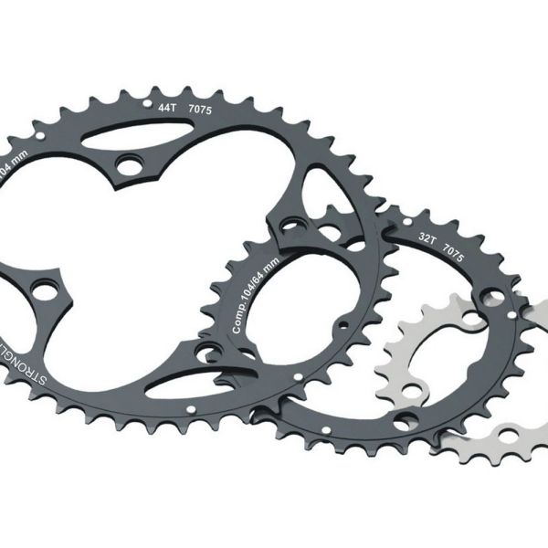 Stronglight Kettenblatt MTB 104/64 auÃŸen 46 ZÃ¤hne 9-fach