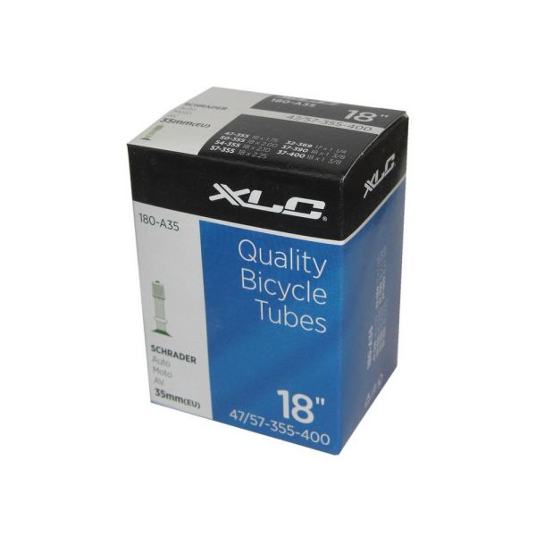 XLC Fahrradschlauch 18 x1.75/2.125 32/50-355/400 AV 35 mm