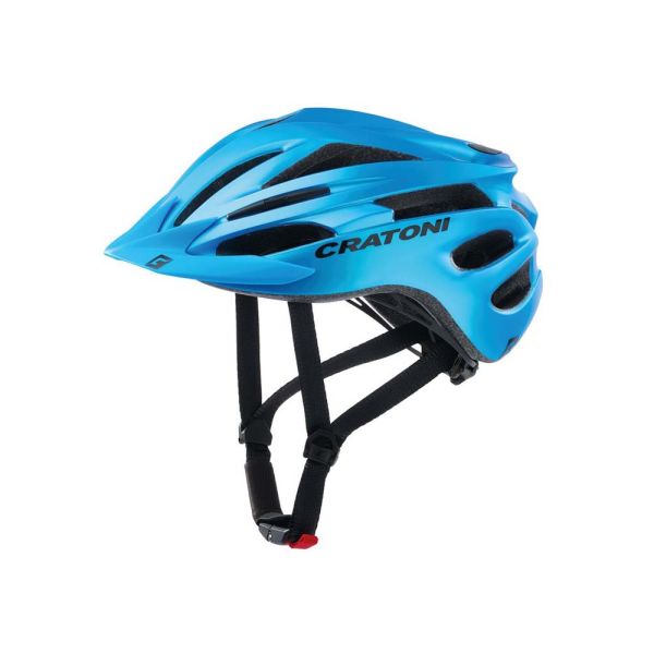 Cratoni Pacer Fahrradhelm (metallisch blau)