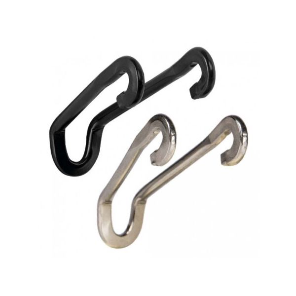 Herrmans Lampenhalter Federgabel (schwarz)