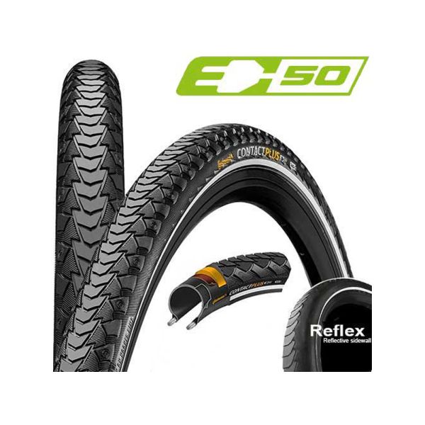 Continental Contact Plus Drahtreifen (47-622 Reflex | schwarz)