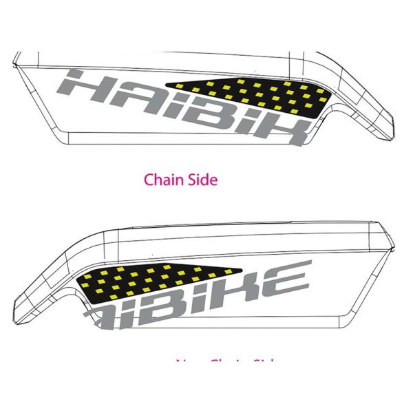 Haibike AkkugehÃ¤usedekor Sduro (2018 | HB-S11 lime + grey Bosch)
