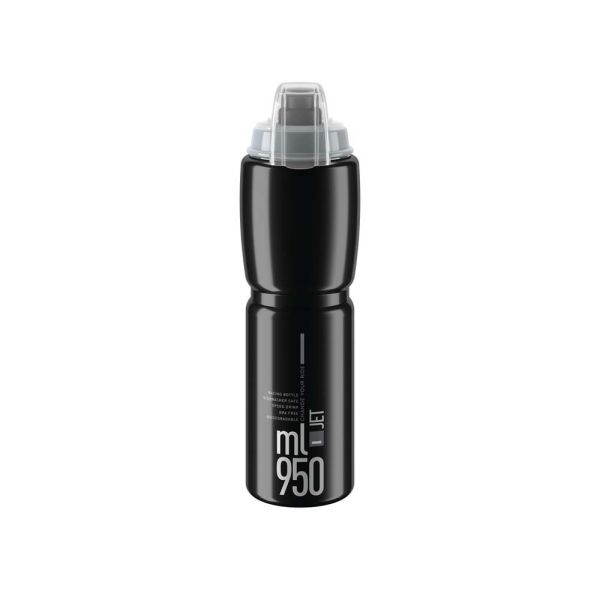 Elite Jet Plus Trinkflasche (950ml | schwarz / grau | Polyethylen)