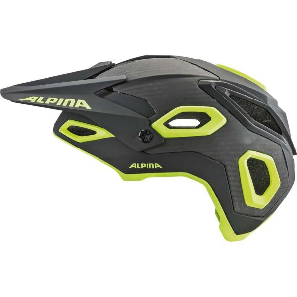 Alpina Rootage Fahrradhelm (schwarz / neongelb)