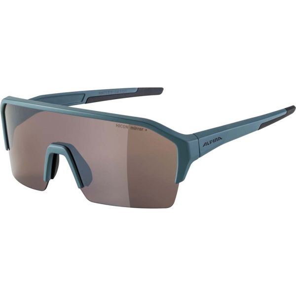 Alpina Ram HR Q-Lite Sonnenbrille (blau | GlÃ¤ser silber verspiegelt)