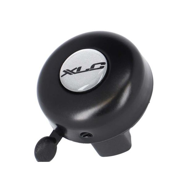 XLC Messing DD-M35 Fahrradklingel (schwarz | Stahl)