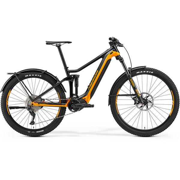 Merida eOne-Forty 400 EQ EP1 Fully MTB E-Bike (29 / 27.5 Zoll | 630Wh | orange)-50 cm