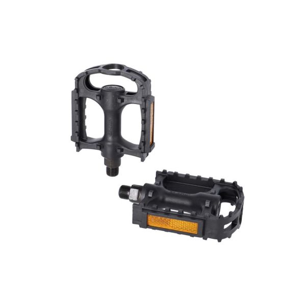 XLC PD-C18 Sport Fahrradpedale (grau / schwarz | 9/16" | Reflektor)