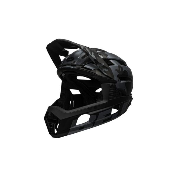 Bell Bike Super Air R Spherical Camo matte/gloss black