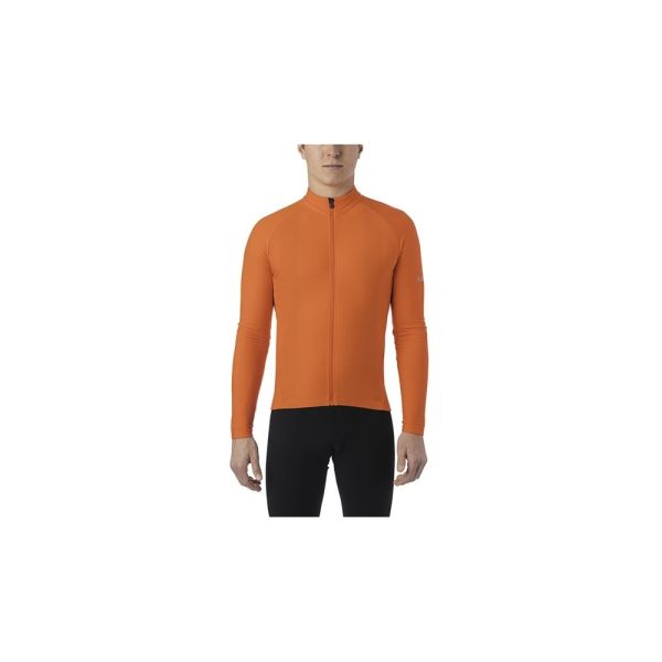 Giro Bike Chrono LS Thermal Jersey vermillion