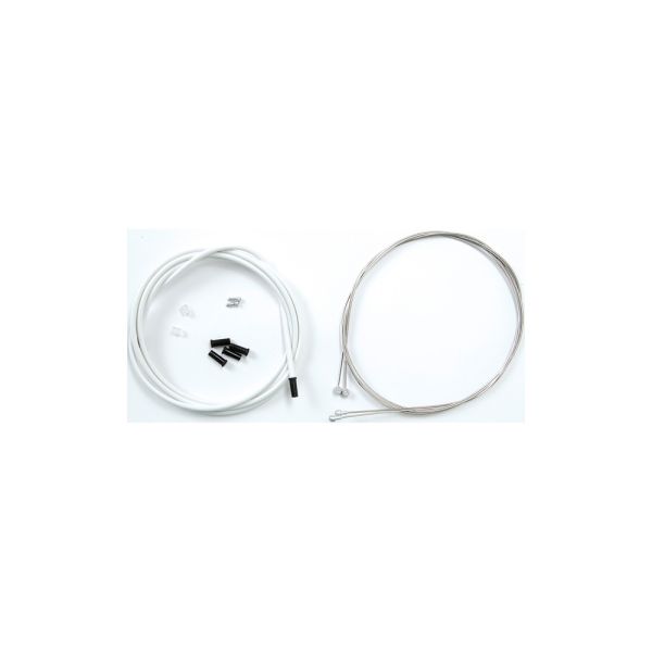 Contec Stop + Brake Cable set (white)