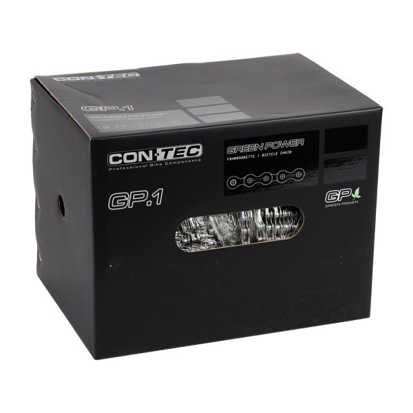 Contec GreenPower Singlespeed Chain 1 / 2 / 8 30mbox (grey)