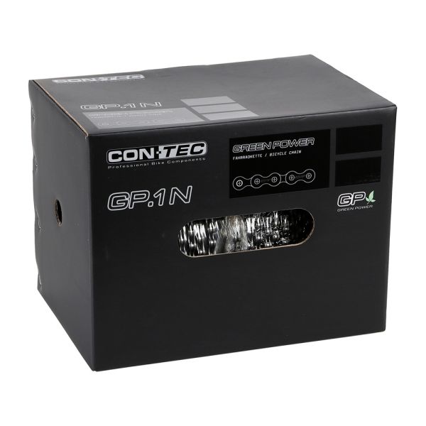 Contec GreenPower Singlespeed Chain 1 / 2x3 / 32 30mbox (grey)