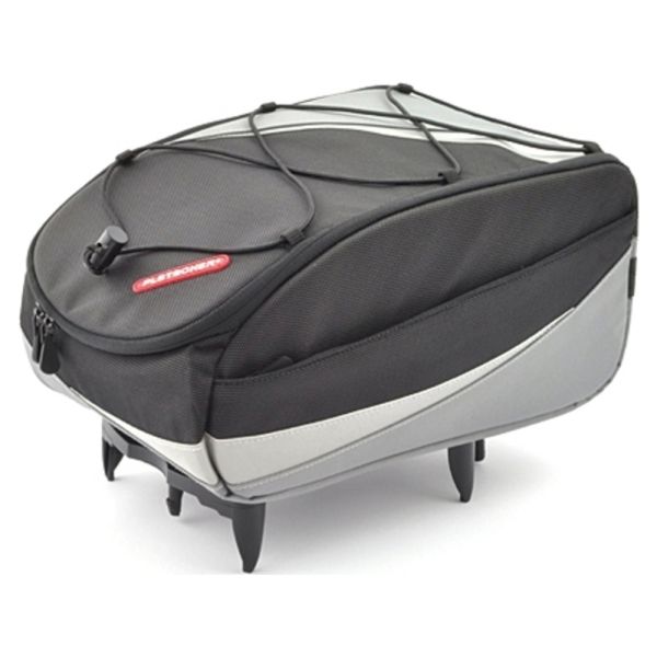 Pletscher Ascona pannier bag (incl. Adapter | black / silver)