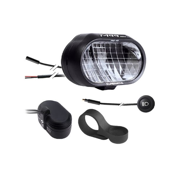 Supernova M99 Mini Pro E-45 E-Bike Scheinwerfer (schwarz)