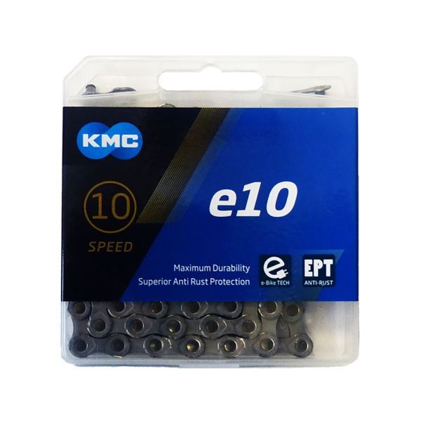 KMC e10 EPT E-Bike 136 Glieder Fahrradkette (silber)