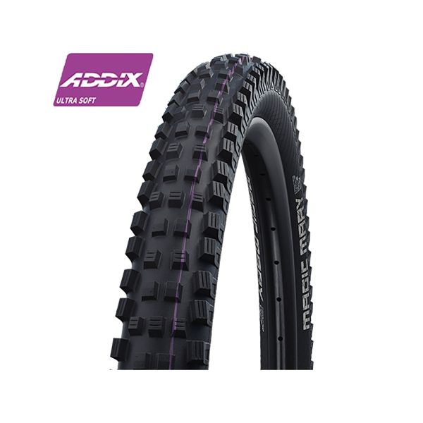 Schwalbe Magic Mary Super Downhill TLE E50 62-622 Faltreifen (Addix Ultra Soft l schwarz)