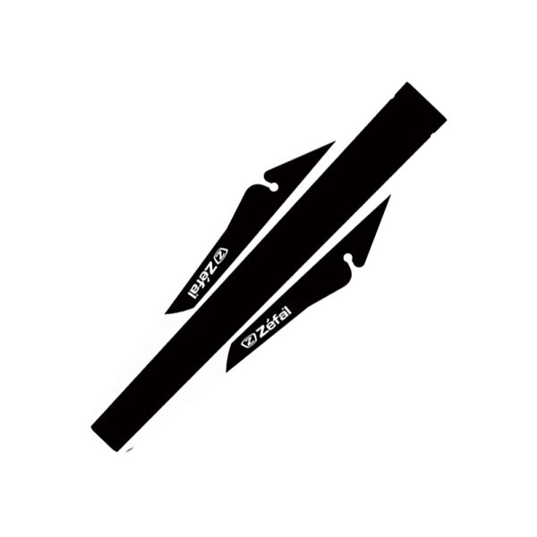 ZÃ©fal Shield Lite M SteckradschÃ¼tzer (schwarz / weiÃŸ)