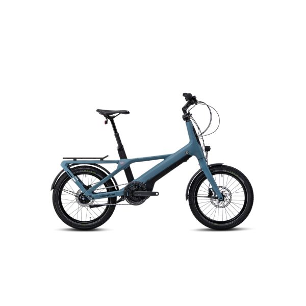 Winora radius City E-Bike (20" | 500Wh | graublau)