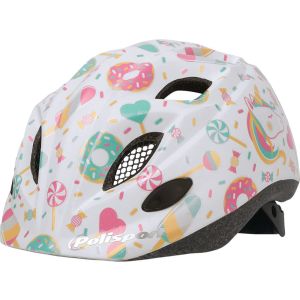 Polisport XS Premium Fahrradhelm Kinder (weiß)-XS
