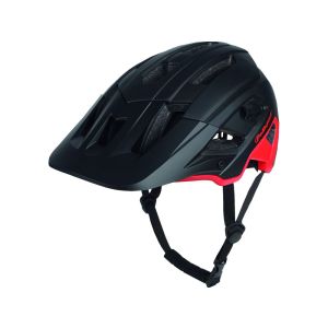 Polisport Mountain Pro Fahrradhelm (schwarz / rot)-L