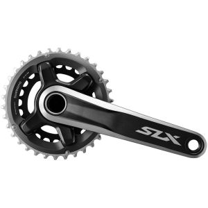 Shimano SLX FC-M7000 Kettenradgarnitur (38/28 Zähne | 170mm | Hollowtech II | 11-2-fach | schwarz)