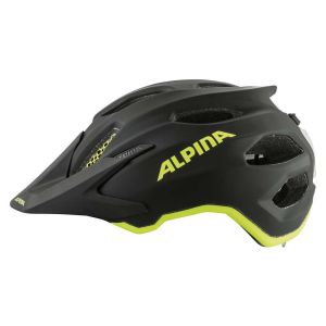 Alpina Carapax Junior Flash Fahrradhelm Kinder (schwarz / neongelb)