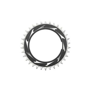 Sram T-Type XXSL Eagle Kettenblatt (34 Zähne | D1 | Alu | TM 3mm Offset | schwarz / silber | 12-fach)