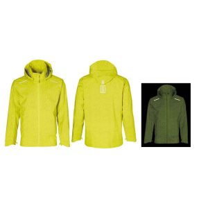 Basil Skane HiVis Regenjacke Herren (neongelb)