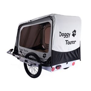 Doggy Tourer Doggy L Hundeanhänger (schwarz / silber)