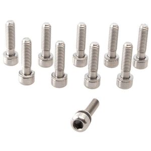 Procraft Screws Titanium incl. Washer (M5x13mm)