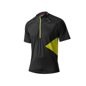 Löffler Monaco HZ Fahrradtrikot Herren (schwarz / gelb)