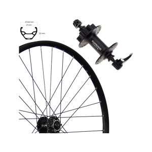 Roland Taurus 21 Disc 27.5" Vorderrad (36 Loch | HB-M525 Nabe | schwarz)