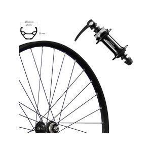 Roland Taurus 21 Disc Centerlock 27.5" Vorderrad (36 Loch | HB-M6000 Nabe | schwarz)