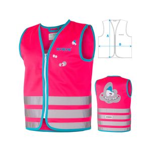 Wowow Crazy Monster Sicherheitsweste Kinder (pink)
